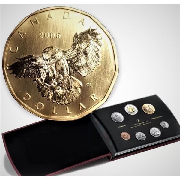 Canada, Specimen Set 2006P Snowy Owl in Original Box and C.O.A.