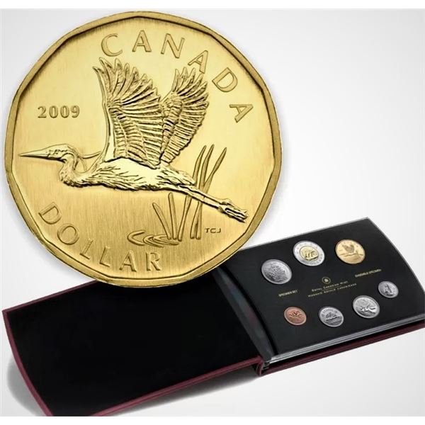 Canada, Specimen Set 2009 Great Blue Heron in Original Box and C.O.A.
