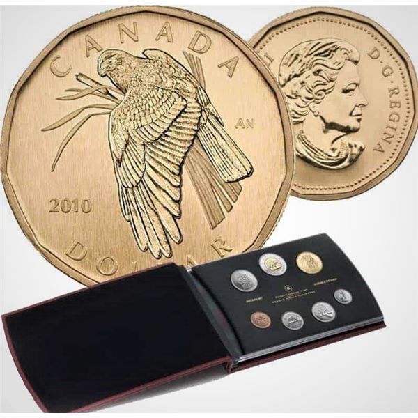 Canada, Specimen Set 2010 Northern Harrier in Original Box and C.O.A.