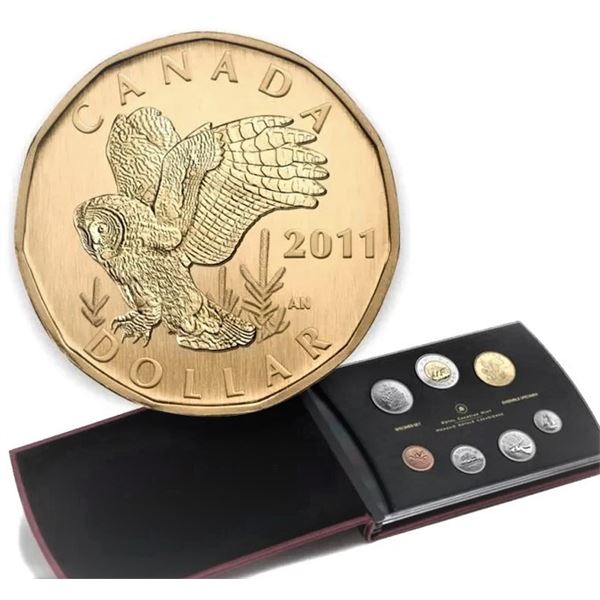 Canada, Specimen Set 2011 Great Grey Owl in Original Box and C.O.A.