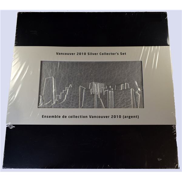 Canada, Vancouver 2010 Silver Winter Olympic Silver Set Mint sealed in Special presentation (5)