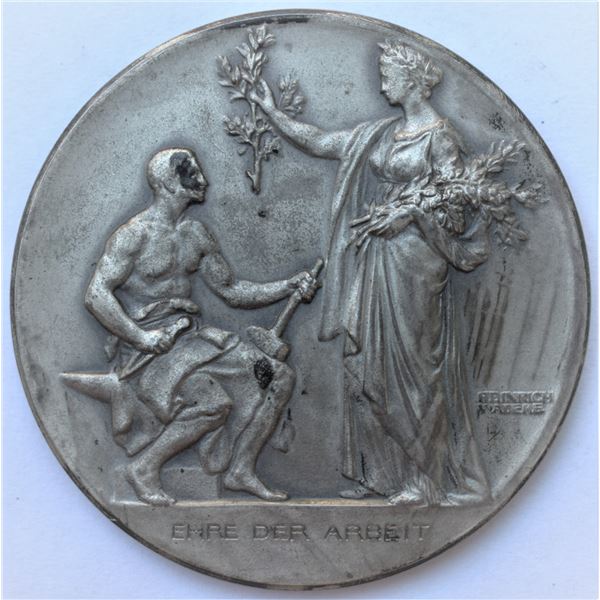 German State. Medal of Merit "Bavarian Industrial Association for long and loyal service" Silver 50.