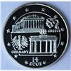 Image 1 : Gibraltar, 14 Ecus 1994 "Europe presidencies Council Greece & Germany" Silver Proof Ultra Heavy Came