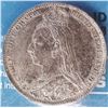 Great Britain, 1 Shilling 1890 Silver MS-63 CCCS Certified