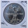 Image 1 : Hungary, 200 Forint 1975 "30th of Liberation" 28g MS++