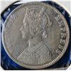 Image 2 : India (British), 1 Ruppe 1889B KM #492 Silver VF+ or better