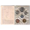Image 3 : Japan, Year Mint Set 1972 from 1 to 100 Yen in Original Presentation sealed as Issued, Mint State (6