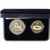 Image 1 : Korea South, Olympic's Proof Set of 2 Coins 1988 Sterling ,925 incapsulated Original Packing w/ C.O.