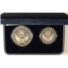 Image 2 : Korea South, Olympic's Proof Set of 2 Coins 1988 Sterling ,925 incapsulated Original Packing w/ C.O.