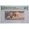 Image 1 : Mongolia, 5000 Tugrik 2018, Unlisted, Superb Gem UNC-67 "EPQ" PMG Certified