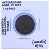 Image 3 : Netherlands East Indies, 1 Keping 1834 (AH1250) Singapore Merchants Token F/VF Scarce
