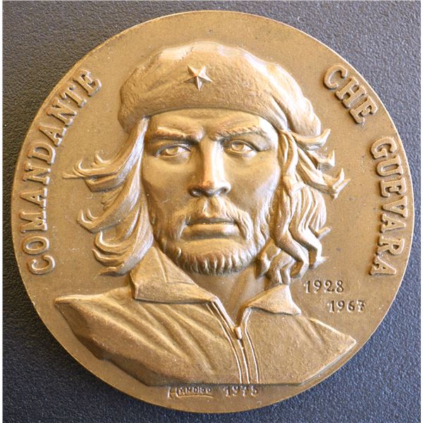 Portugal, Medal "Comandante Ernesto Che Guevara" 1928-1967 Bronze GR. F. Pires & Candido made in 197