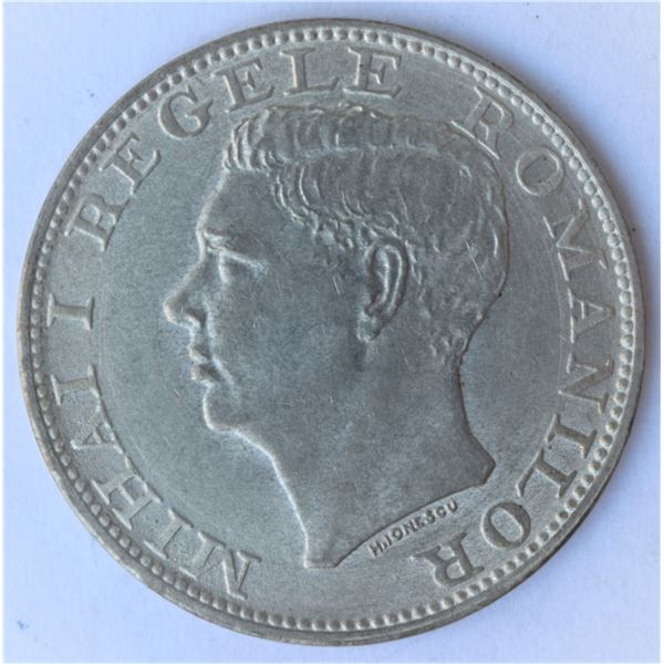 Romania, 500 Lei 1944 Silver AU   or better