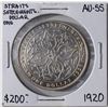 Image 3 : Straits Settlements, 1$ 1920 Siver, AU Some Hairlines