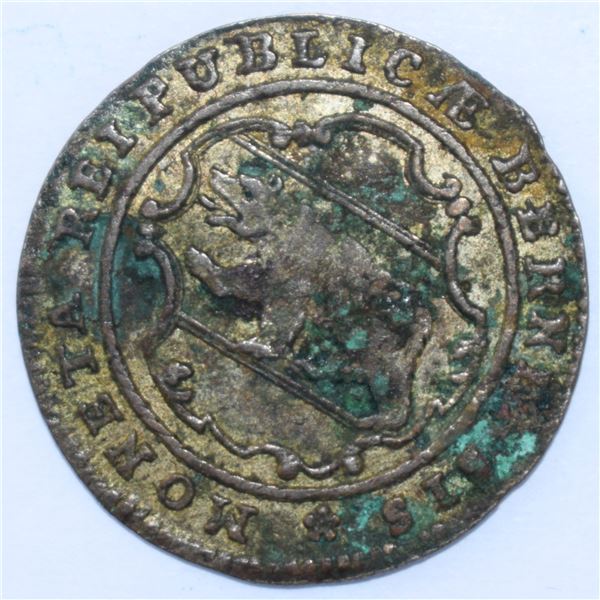 Switzerland, ½ Batzen 1788 Billon 23mm XF, Some corrosion, Nice piece details
