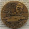 Image 2 : U.S.A Medals (2) 1984 "USS John F. Kennedy" CV-67 Commemorative Bronze made and "US Marine Corps Qua