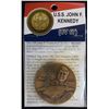 Image 4 : U.S.A Medals (2) 1984 "USS John F. Kennedy" CV-67 Commemorative Bronze made and "US Marine Corps Qua