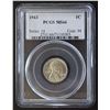 Image 1 : U.S.A. 0.01c 1943 "Zinc-Coated Steel" MS-66 Certified by PCGS