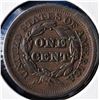 Image 2 : U.S.A. 0.01c Large Penny 1850 VF+ to XF light Blue Patina