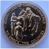 Image 2 : U.S.A. Bicentennial American Revolution Medal 1973 Medal Samuel Adams and Patrick Henry Bronze "COMM