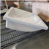 Image 2 : WHITE PORCELAIN UNDERMOUNT SINK, APPROX. 17" X 17" X 8"