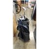 Image 1 : GOLF BAG WITH LEFT HAND CLUBS AND CART