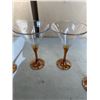 Image 3 : TUPPERWARE BRAND MARTINI GLASSES, SET OF FOUR