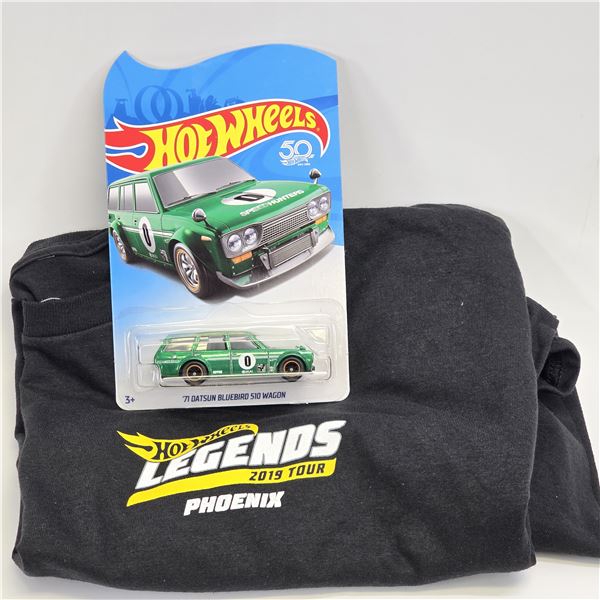 Hot Wheels Legends Tour 510 & Shirt