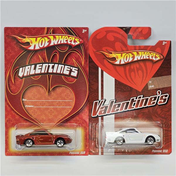 Hot Wheels Valentines Porsche lot