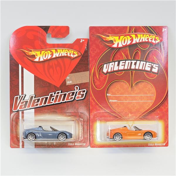 Hot Wheels Tesla Pair