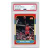 Image 1 : 1986 Fleer #57 Michael Jordan Rookie Card PSA 6 EX-MT,