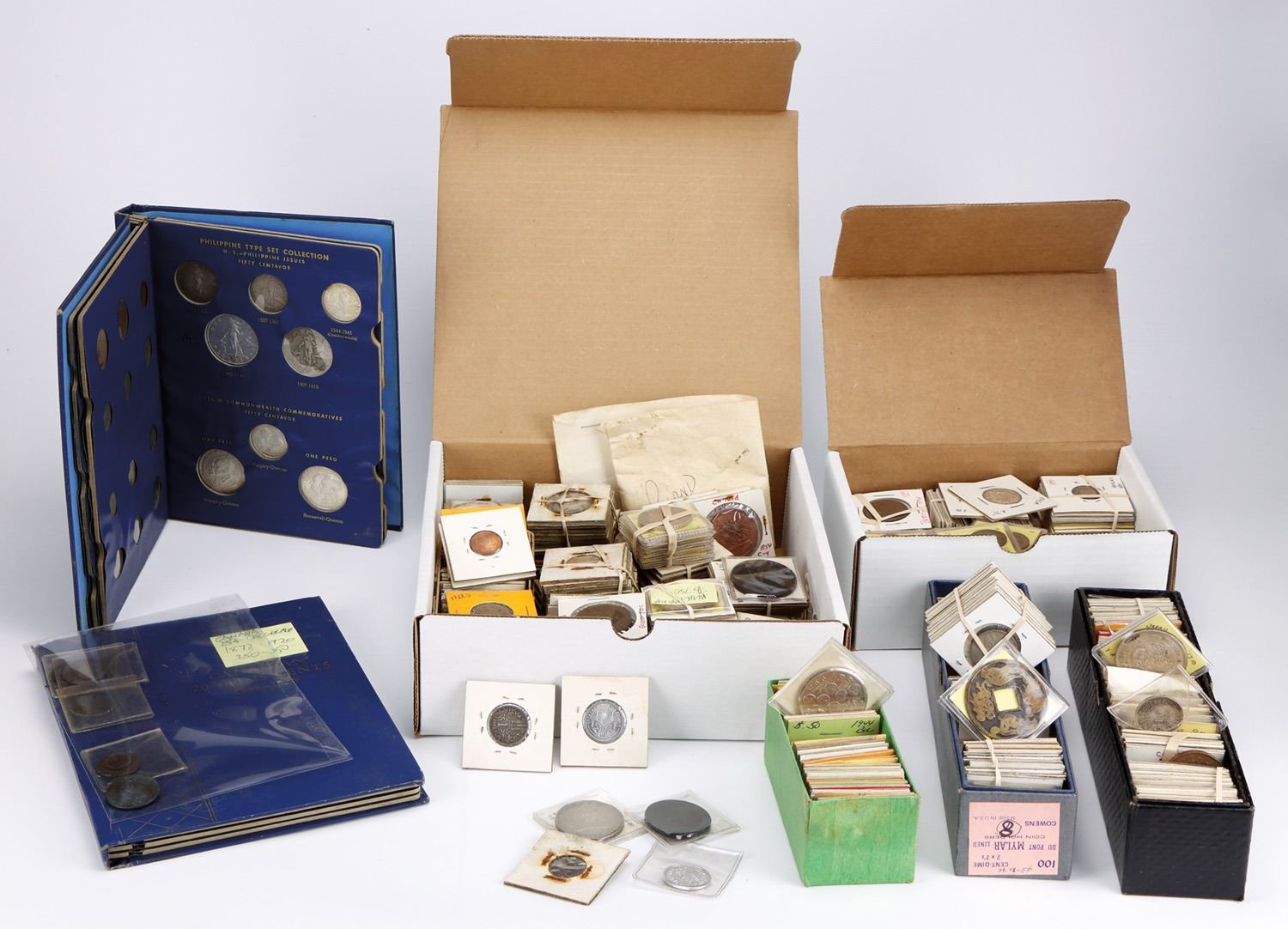 Coin Bank Collection Worldwide, Extensive Coin Collection, From The Basement Collection ...