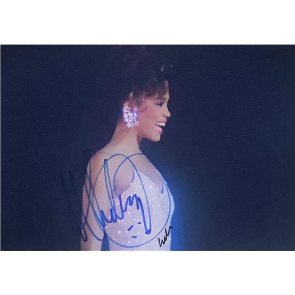 Whitney Houston signed photo