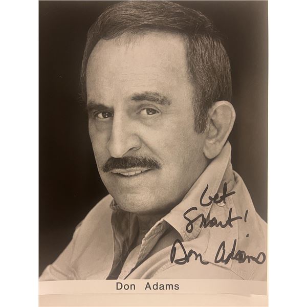 Get Smart Don Adams signed photo