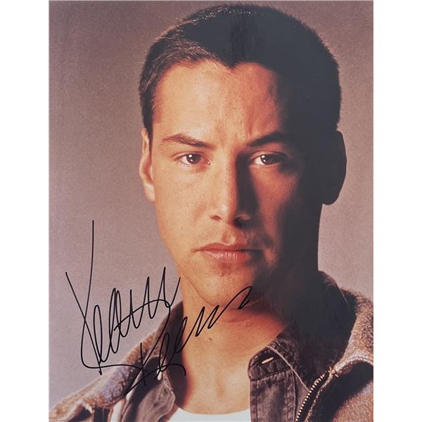 Speed Keanu Reeves signed movie photo