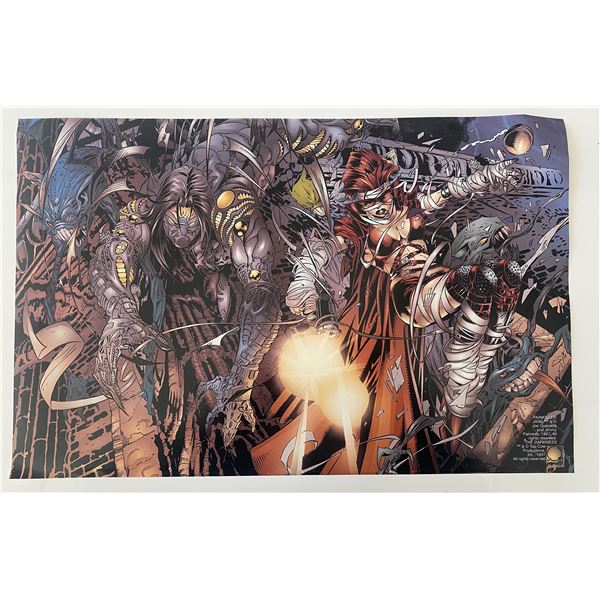 Painkiller Jane Joe Quesada and Jimmy Palmiotti poster