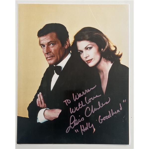 Moonraker Lois Chiles signed movie photo