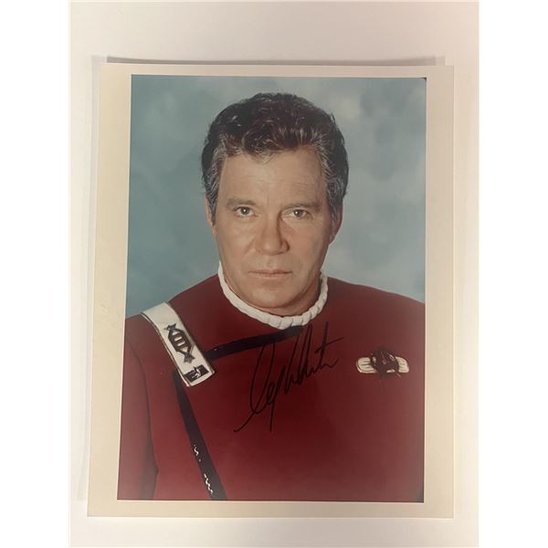 Star Trek William Shatner signed photo