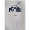 Image 1 : Black Panther cast signed script cover photo
