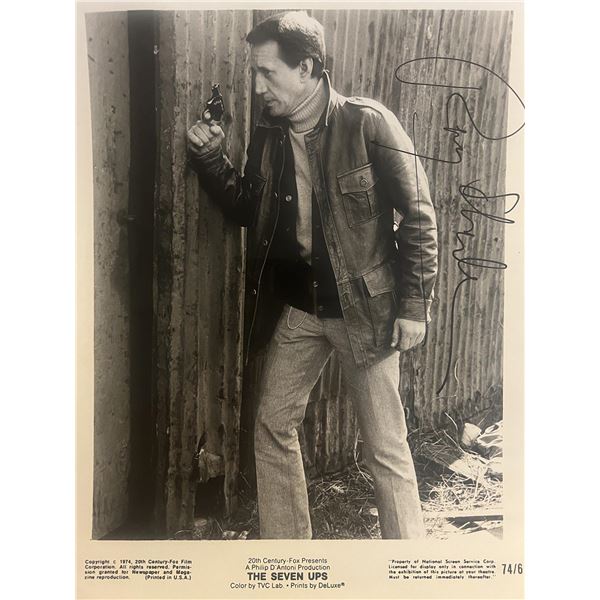 The Seven-Ups Roy Scheider signed movie photo