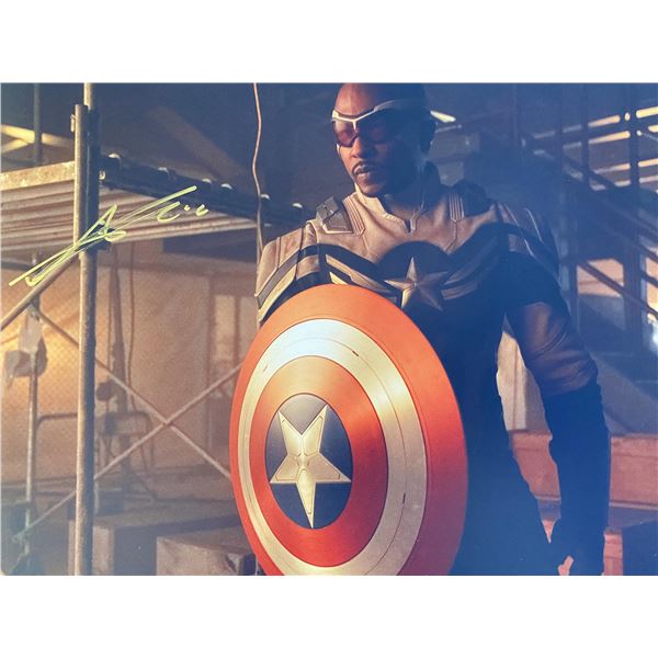 The Falcon and the Winter Soldier Anthony Mackie signed photo