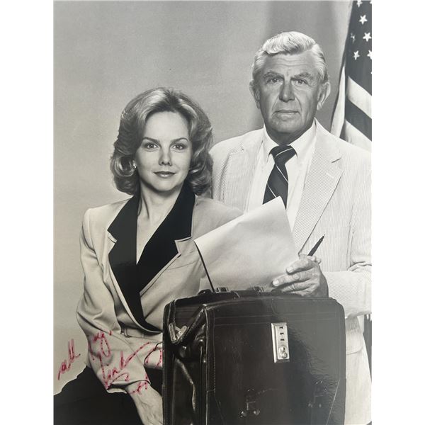 Matlock Linda Purl signed Matlock photo