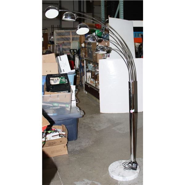 ART DECO 76"H FLOOR LAMP