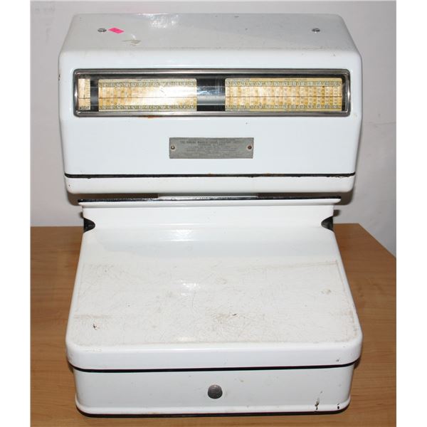 HEAVY VINTAGE DAYTON HOBART SCALE MADE IN TORONTO