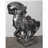 Image 1 : CERAMIC HORSE FIGURE, APPROX 23" TALL