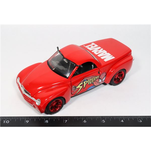 SPIDERMAN DIE CAST CHEVROLET HHR