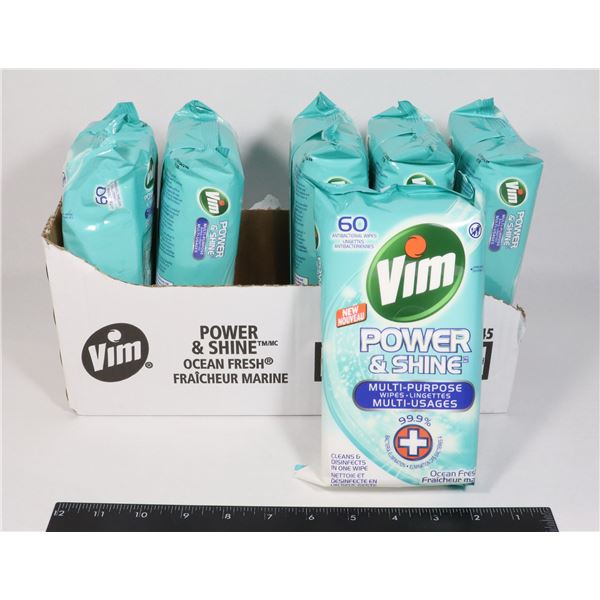 NEW CASE OF VIM POWER & SHINE OCEAN FRESH