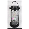 Image 1 : 16"H SOLAR GLASS LANTER-STORE RETURN
