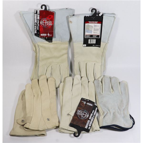 BUNDLE OF SIZE XLARGE WORK GLOVES