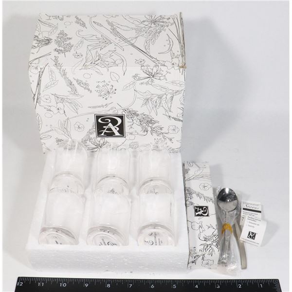 VICTORIAN EPICURE SERVING DISHES WITH SPOONS